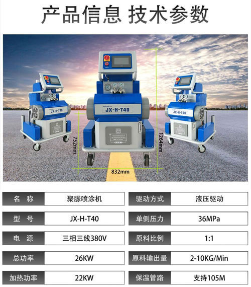 JX-H-T40聚脲噴涂機(圖2)