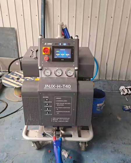 進(jìn)口聚氨酯噴涂機(jī)加工廠(chǎng)家(圖1) JNJX-H-T40D聚氨酯噴涂機(jī)